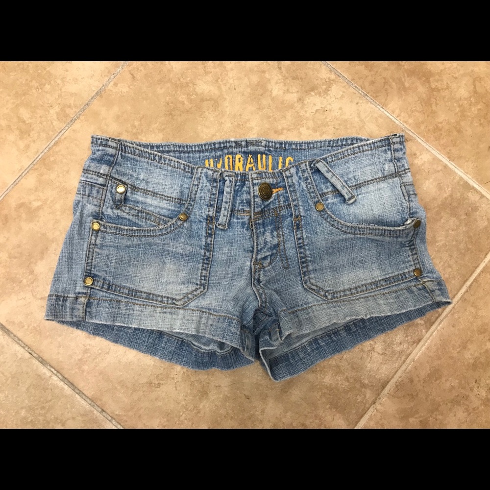 Hydraulic Jean Shorts